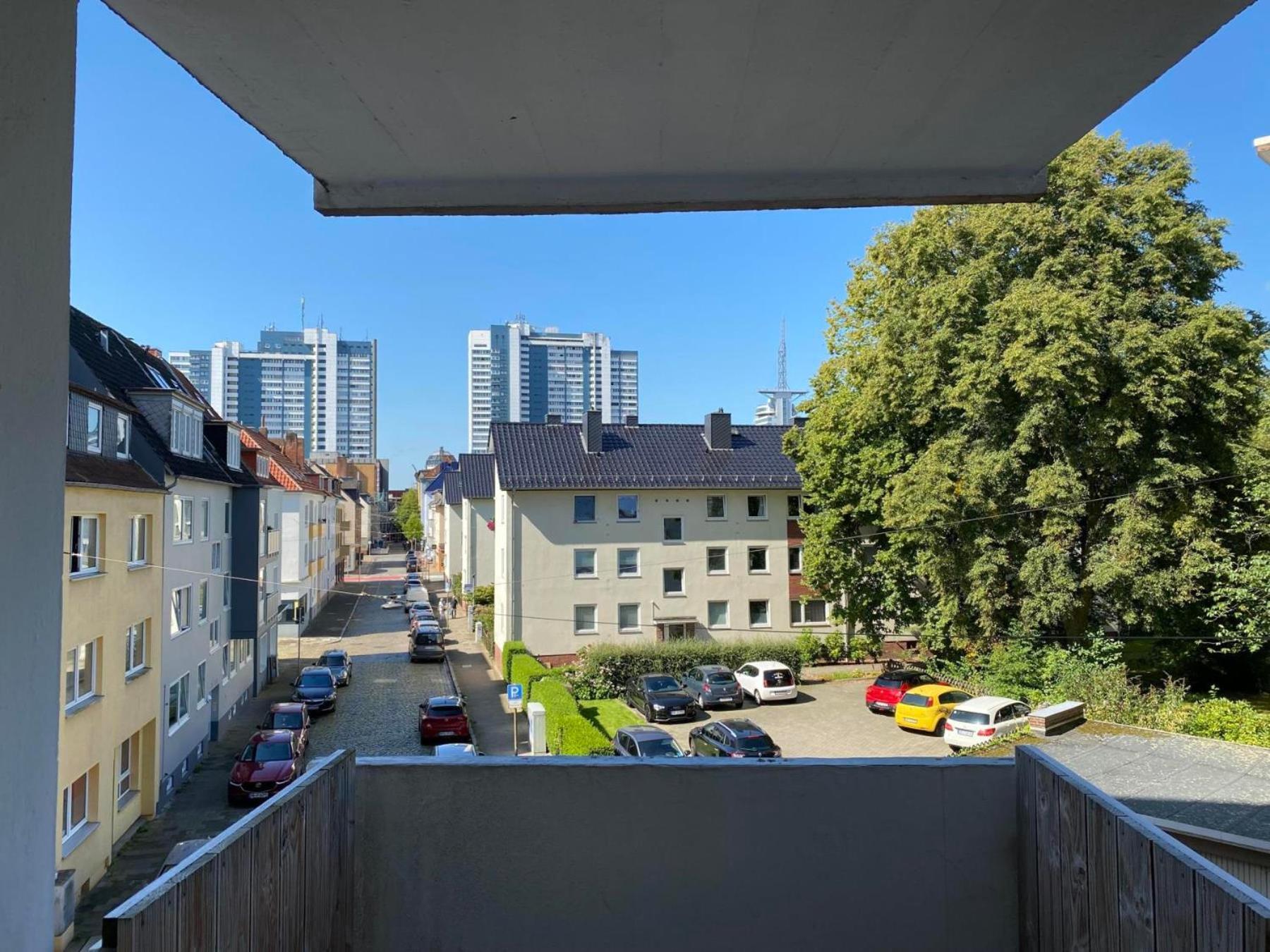 Fewo Am Deich 1 Zentral Mit Stadtblick Und Kontaktloser Check In Бремерхафен Экстерьер фото